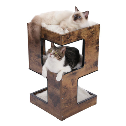 Wooden Cat House Funiture