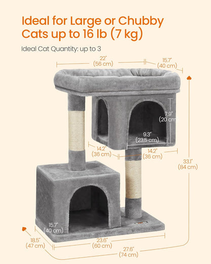 Cat Tree, 33.1-Inch Cat Tower