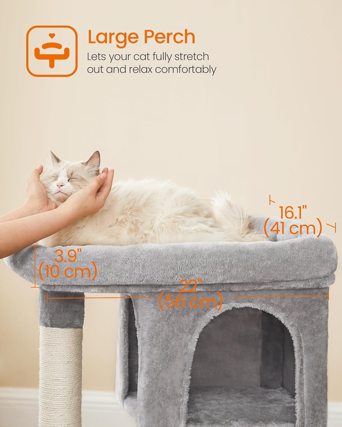 Cat Tree, 33.1-Inch Cat Tower