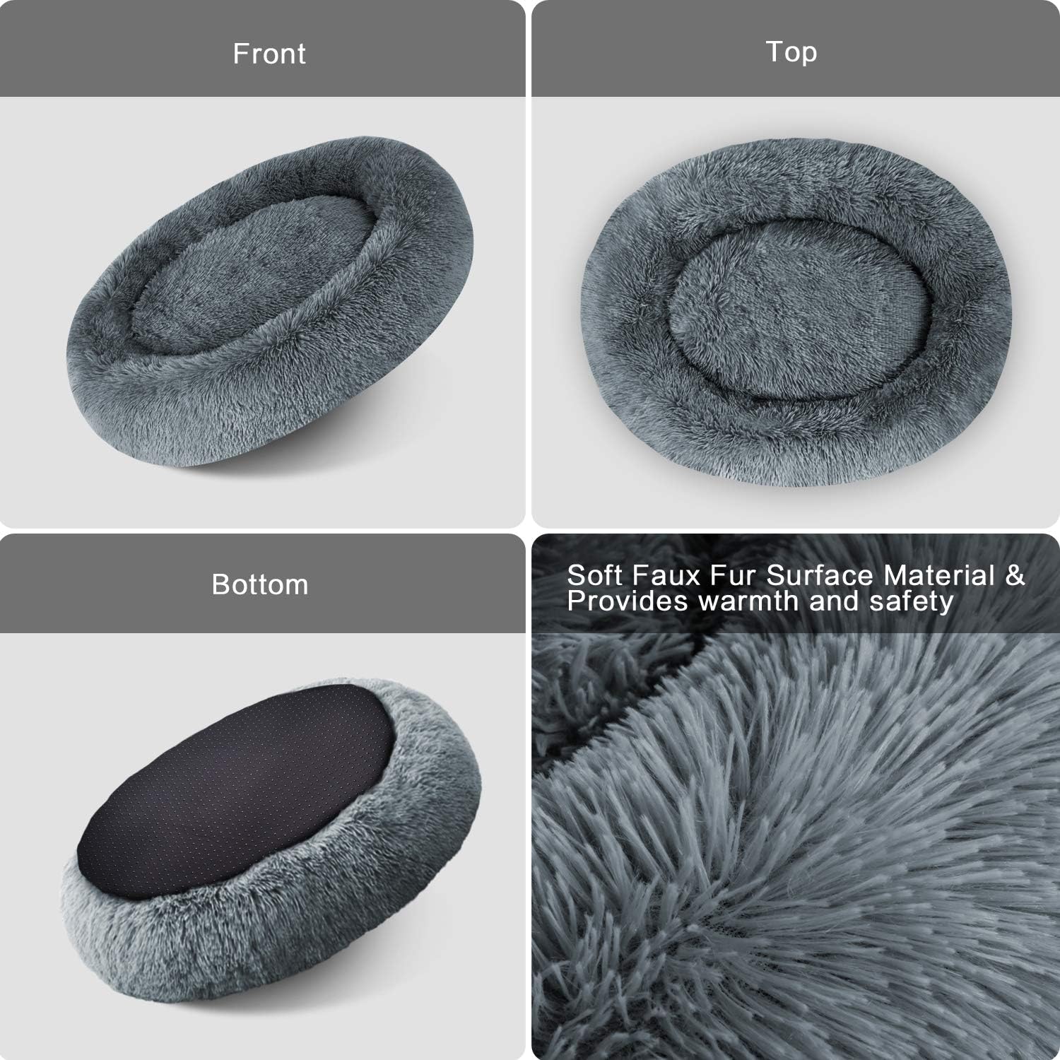 Cat and Dog Fluffy Bed