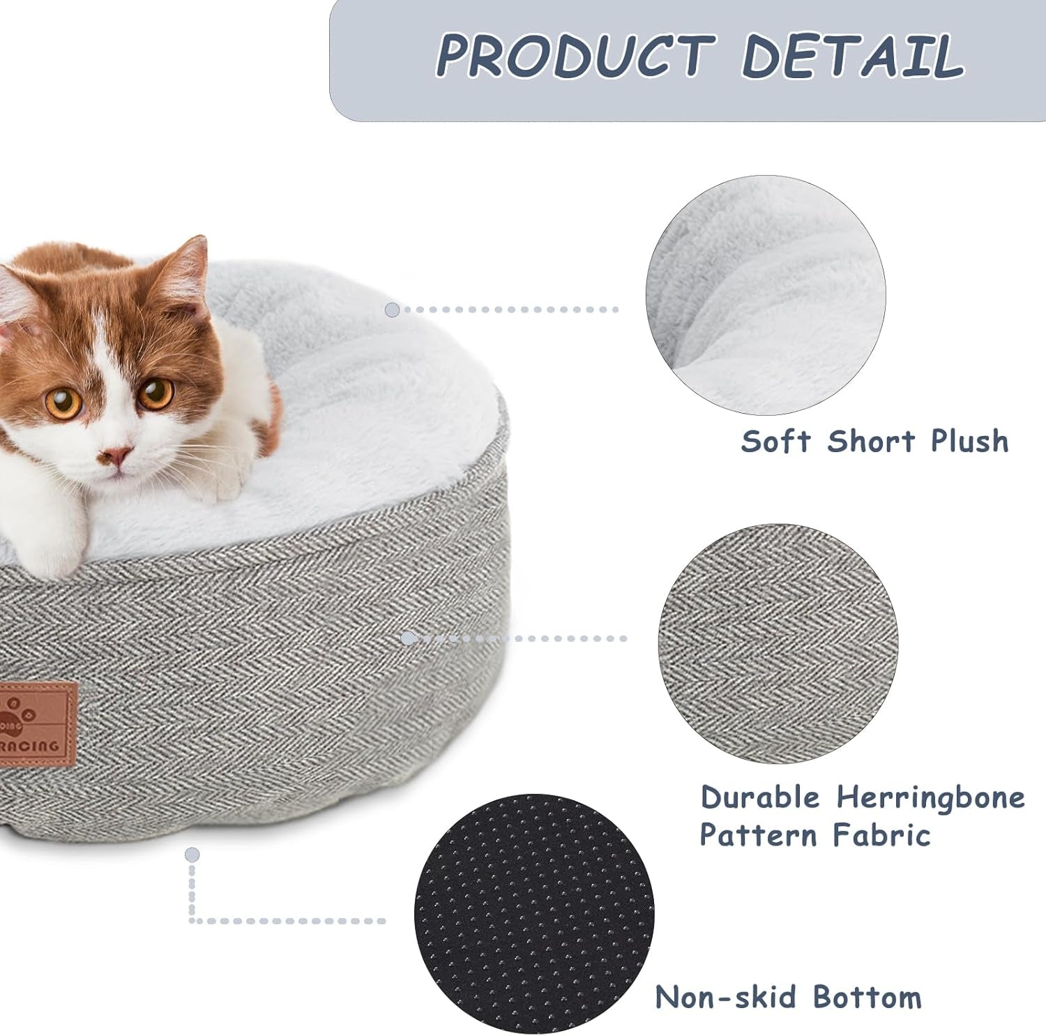 Soft  Round Cat beds