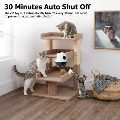 2-1 Laser and Feather Cat toy