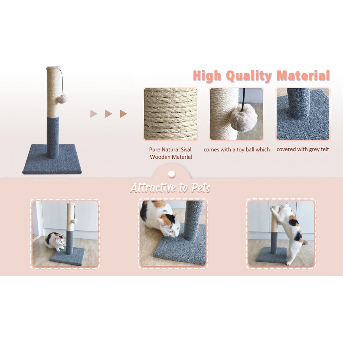 Cat Scratching Pole