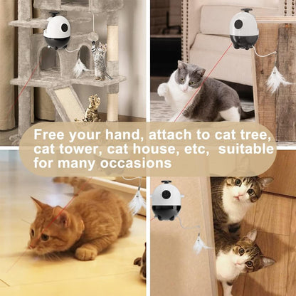 2-1 Laser and Feather Cat toy